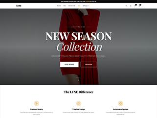 2. Luxe Apparel - Premium Fashion Preview