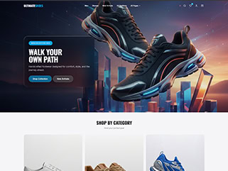 4. Ultimate Shoes - Premium Footwear Preview